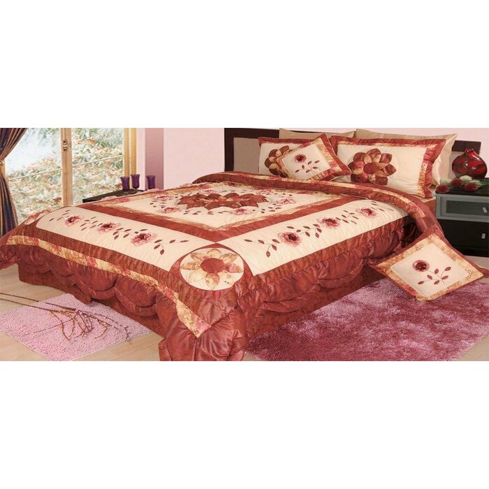 Fleur De Lis Living Allensville Glam Floral Comforter Set Wayfair