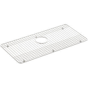 Kohler Kitchen Sink Accessories You Ll Love Wayfair Inson Stainless Steel Sink Rack 27 1 2 X 13 4 By Kohler