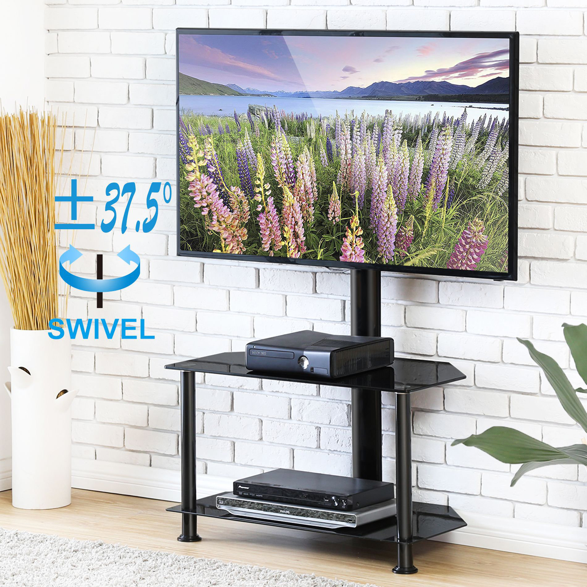 Fitueyes Floor Stand Mount For Greater Than 50 Screens Wayfair