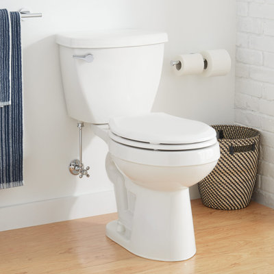 Bradenton Two-Piece Round Toilet With 14" Rough-In - 16" Bowl Height(incomplete toilet tank only)