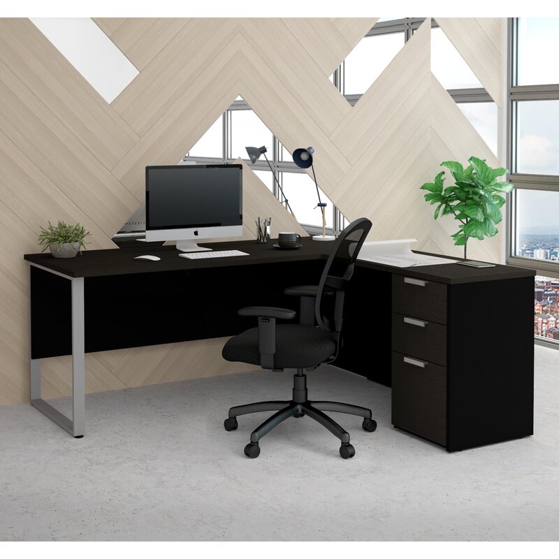 Upper Square Kadian Modern Reversible L Shape Corner Desk