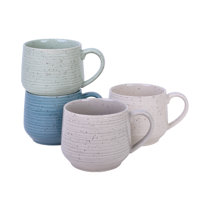 Starbucks Porcelain Mugs Gift Set Of 4 14oz Mugs Coffee/ Cocoa Exp 01/19 