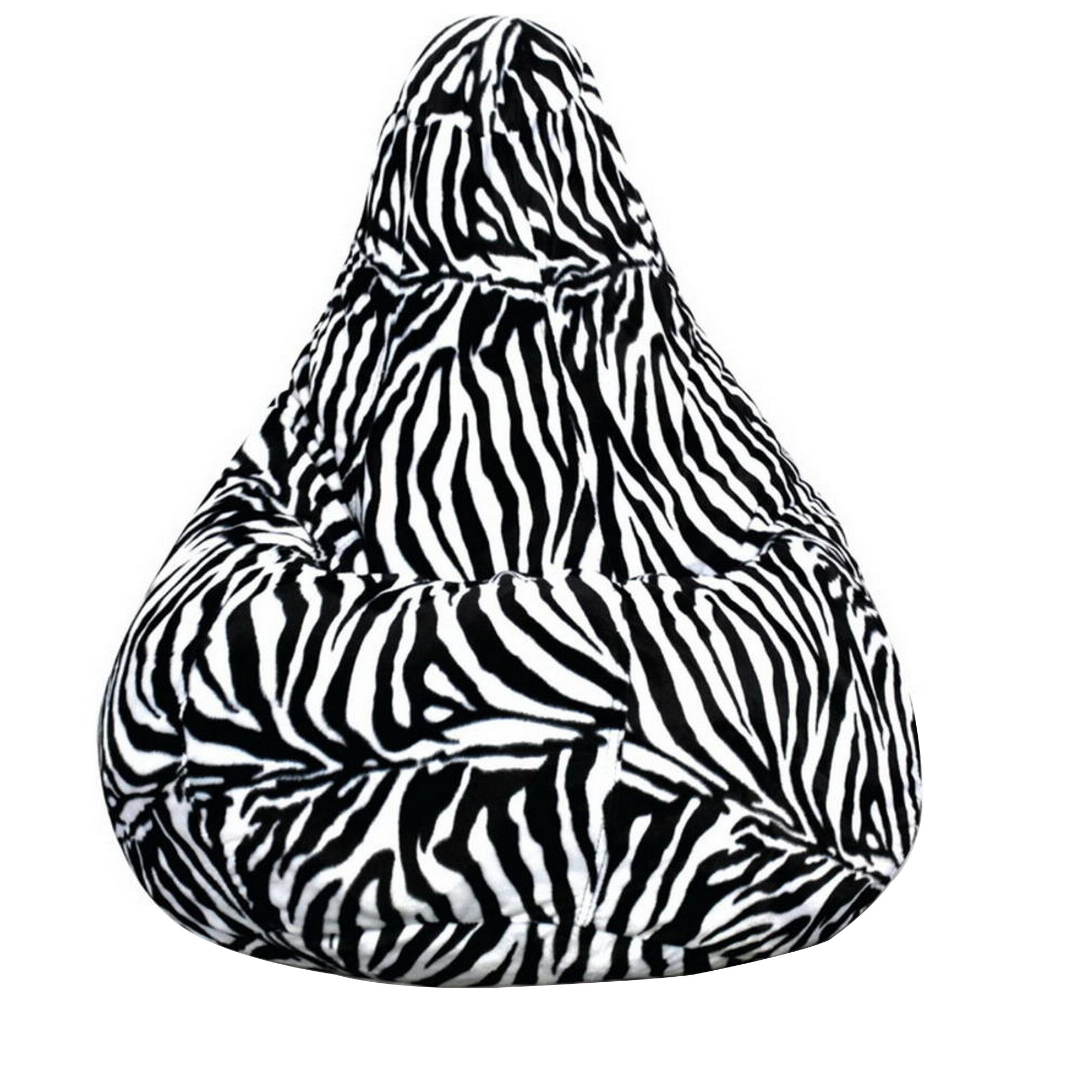 zebra big joe bean bag chair