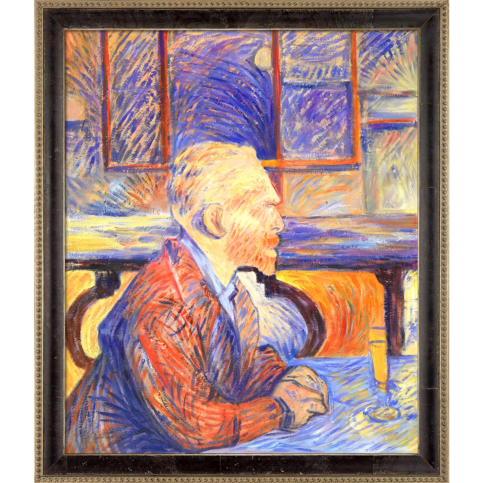 Vault W Artwork Portrait De Vincent Van Gogh 1887 By Henri De Toulouse Lautrec Picture Frame Painting Print On Canvas Wayfair