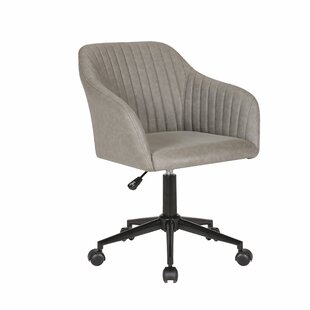 comfy grey desk chair