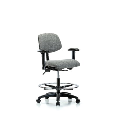 Drafting Chair Blue Ridge Ergonomics Castersglides Casters