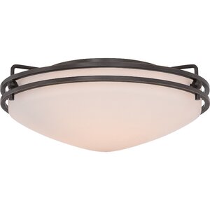 Black Birch 2-Light Flush Mount