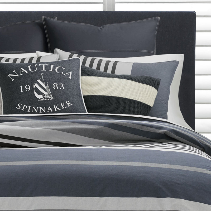 Nautica Rendon 100 Cotton Duvet Cover Set Reviews Wayfair