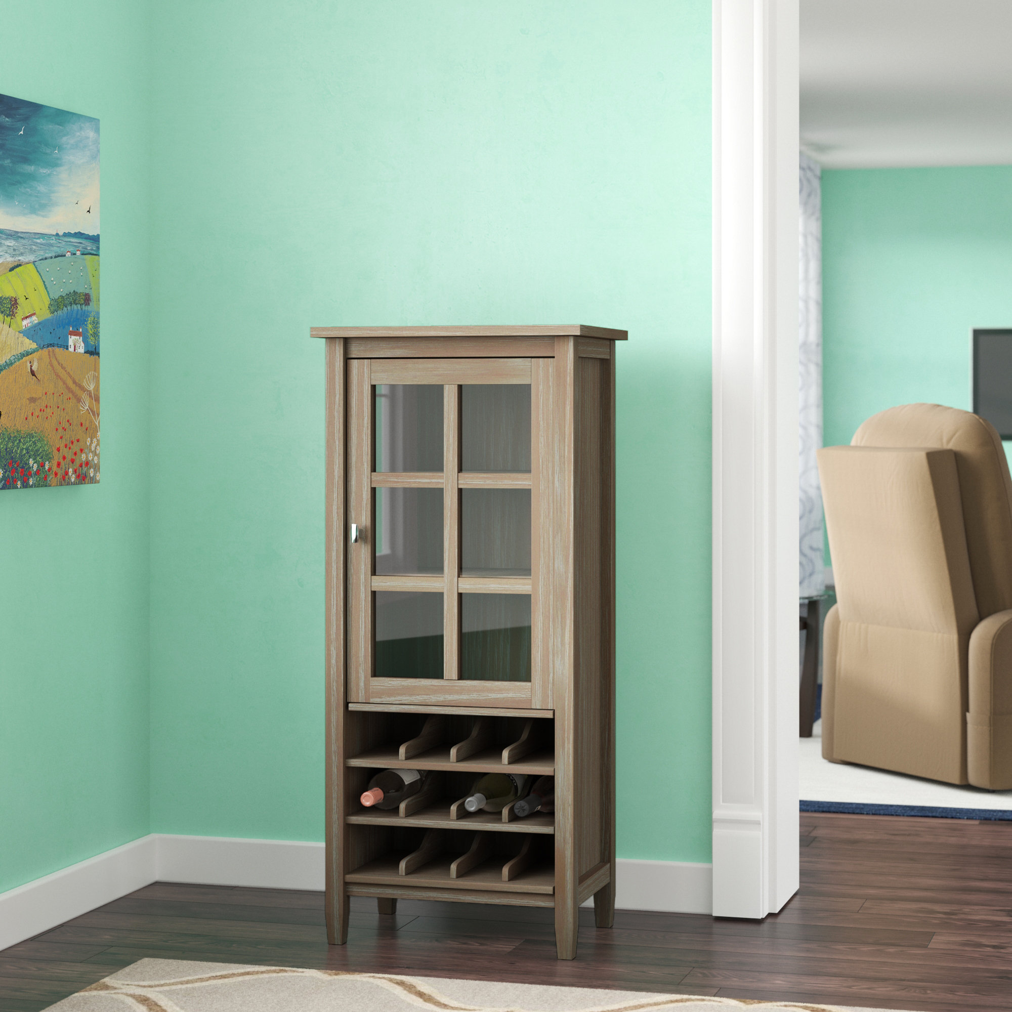 Winston Porter Oyama Bar Cabinet Reviews Wayfair