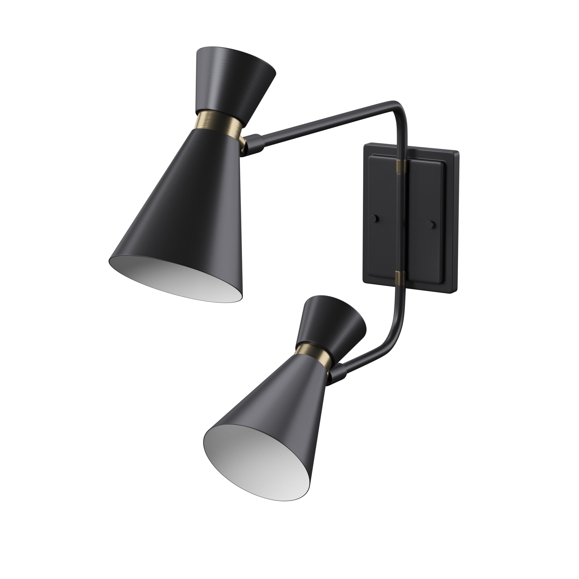 Austrinus 2 Light Swing Arm Lamp