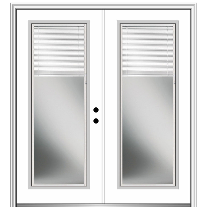 Verona Home Design Primed Fiberglass Prehung Entry Door Wayfair