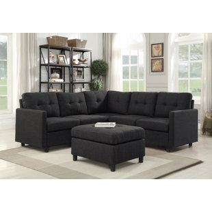 Go to store & view more images Brewer Modular Sectional with Ottoman by Trule Teen
