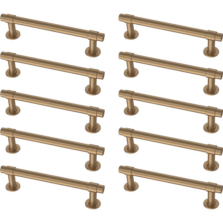 Set of 4 Brass Drawer Pulls