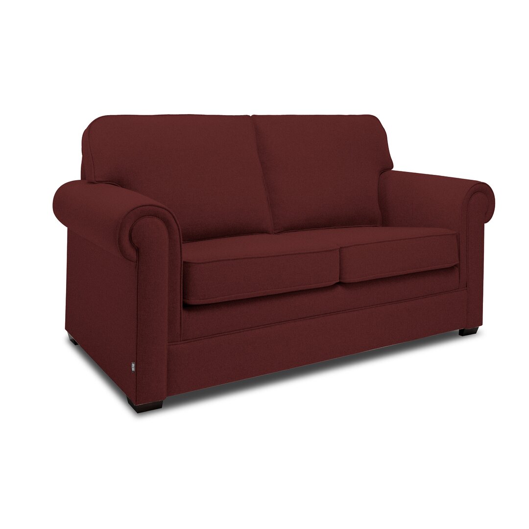 Classic Sofa 2 Seater Sofa Bed red