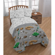 twin minecraft bedding