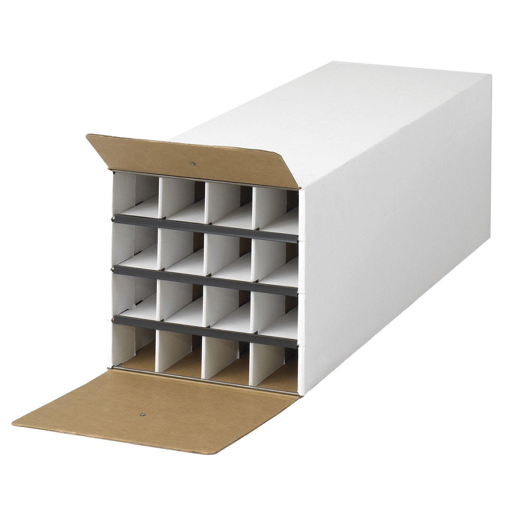 wrapping paper storage organizer