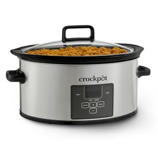 Crock Pot 2 Quart Round Slow Cooker Steamer Food Warmer Kitchen Dorm Appliance 