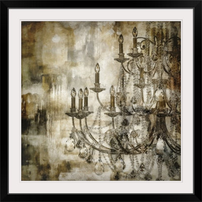 Lumieres Print Great Big Canvas Size 20 H x 20 W x 1 D Format Black Framed