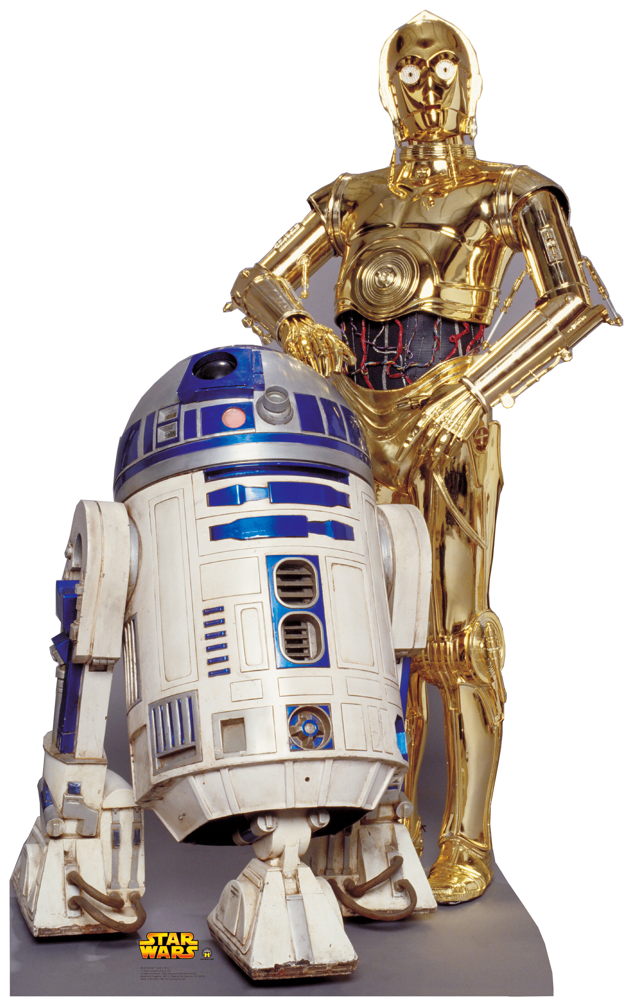 Decoration Xmas Ornament Home Party Decor Star Wars Yoda C-3PO R2-D2 Droid Set 