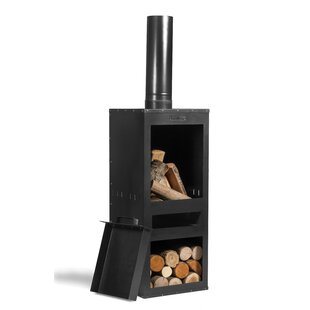 Suter Steel Wood Burning Chiminea By Sol 72 Outdoor