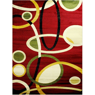 Super Mega Red Area Rug Bekmez International Inc.