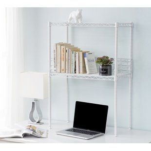 Burroughs Mini Desktop Etagere Bookcase by Rebrilliant