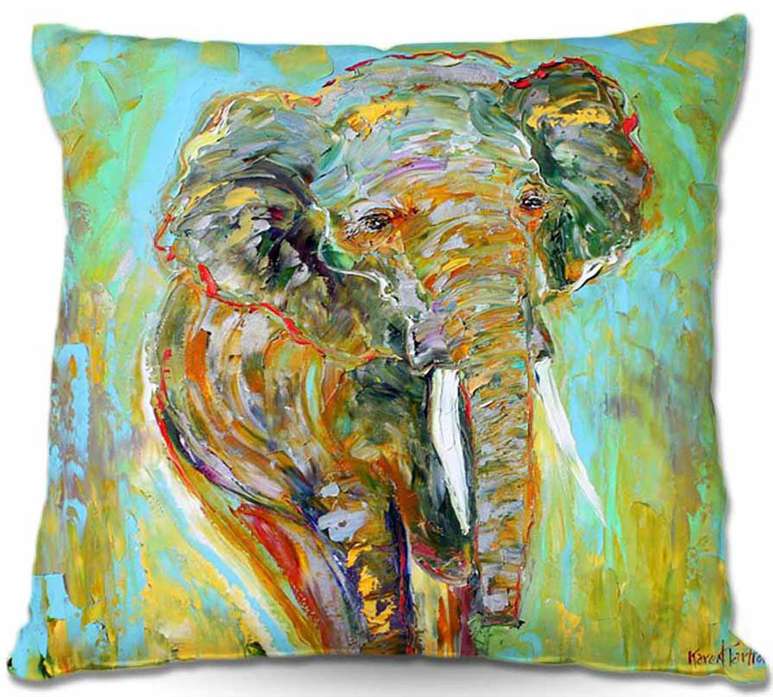 World Menagerie Wander Couch Elephant Throw Pillow Wayfair