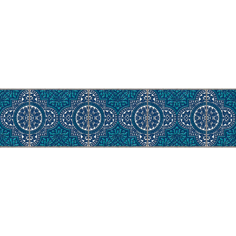 York Wallcoverings Border Portfolio Ii Santorini 15 X 6 Scroll
