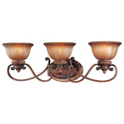 Dee 3-Light Illuminati Bronze Vanity Light