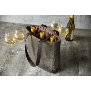 Champagne Bag w Corkscrew & Removal Strap NWT Padded & Insulated Wine 