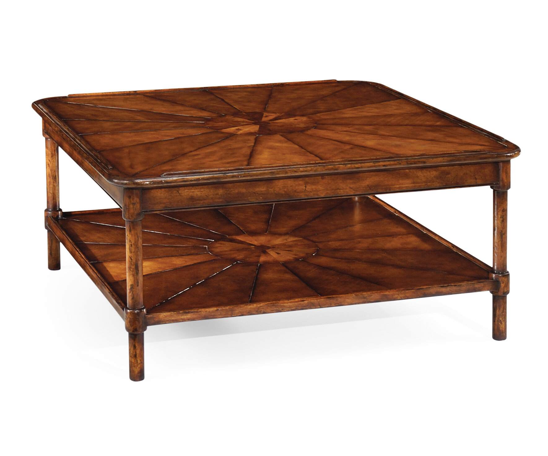 Jonathan Charles Fine Furniture Solid Wood Coffee Table With Storage Wayfair