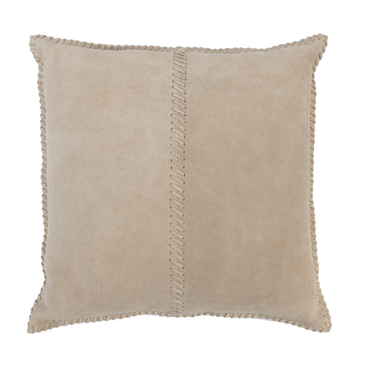 suede pillow case
