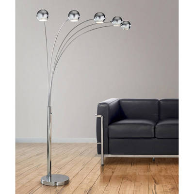 Artiva Usa Micah 88 Led Tree Floor Lamp Reviews Wayfair Orbs 85 Tree Floor Lamp