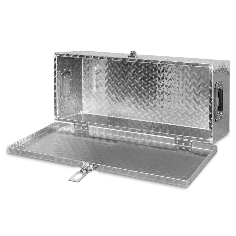 Wfx Utility Aleena Heavy Duty Aluminum Diamond Plate Tool Box Wayfair