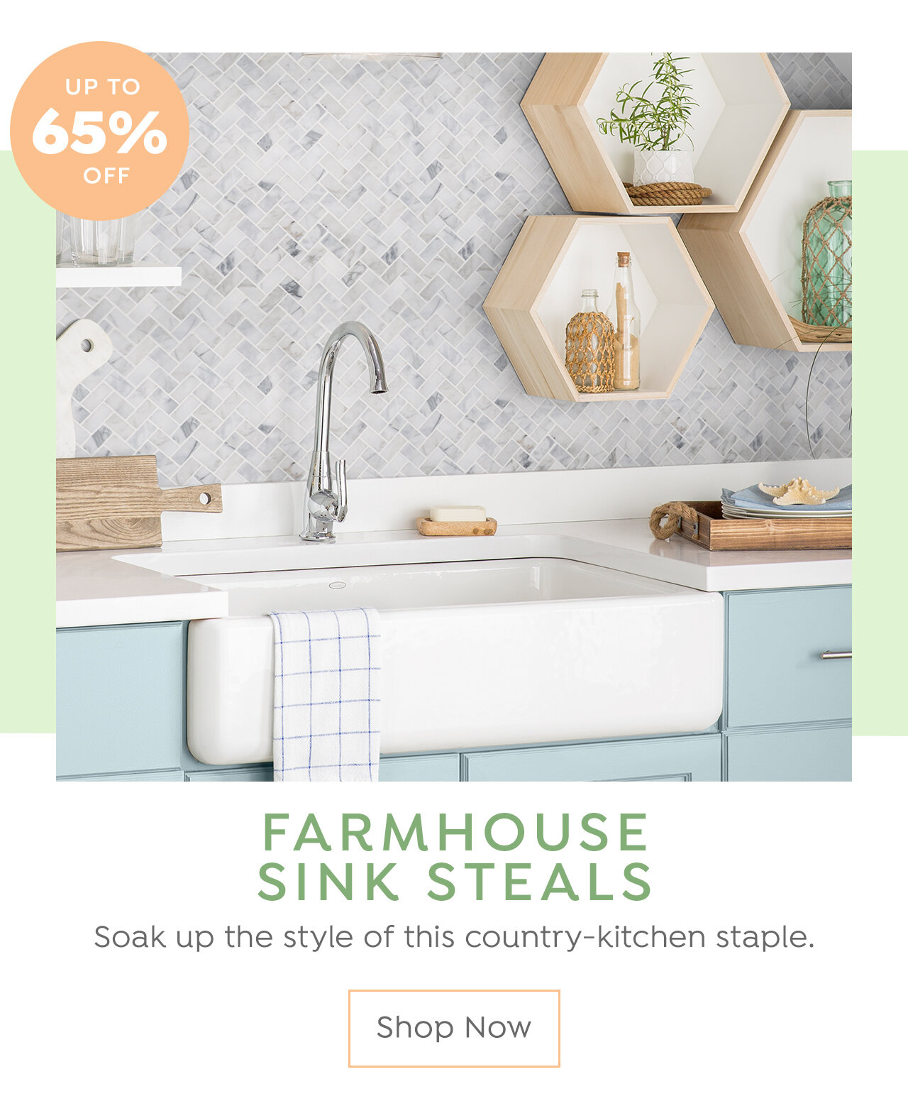 Farmhouse Sink Steals