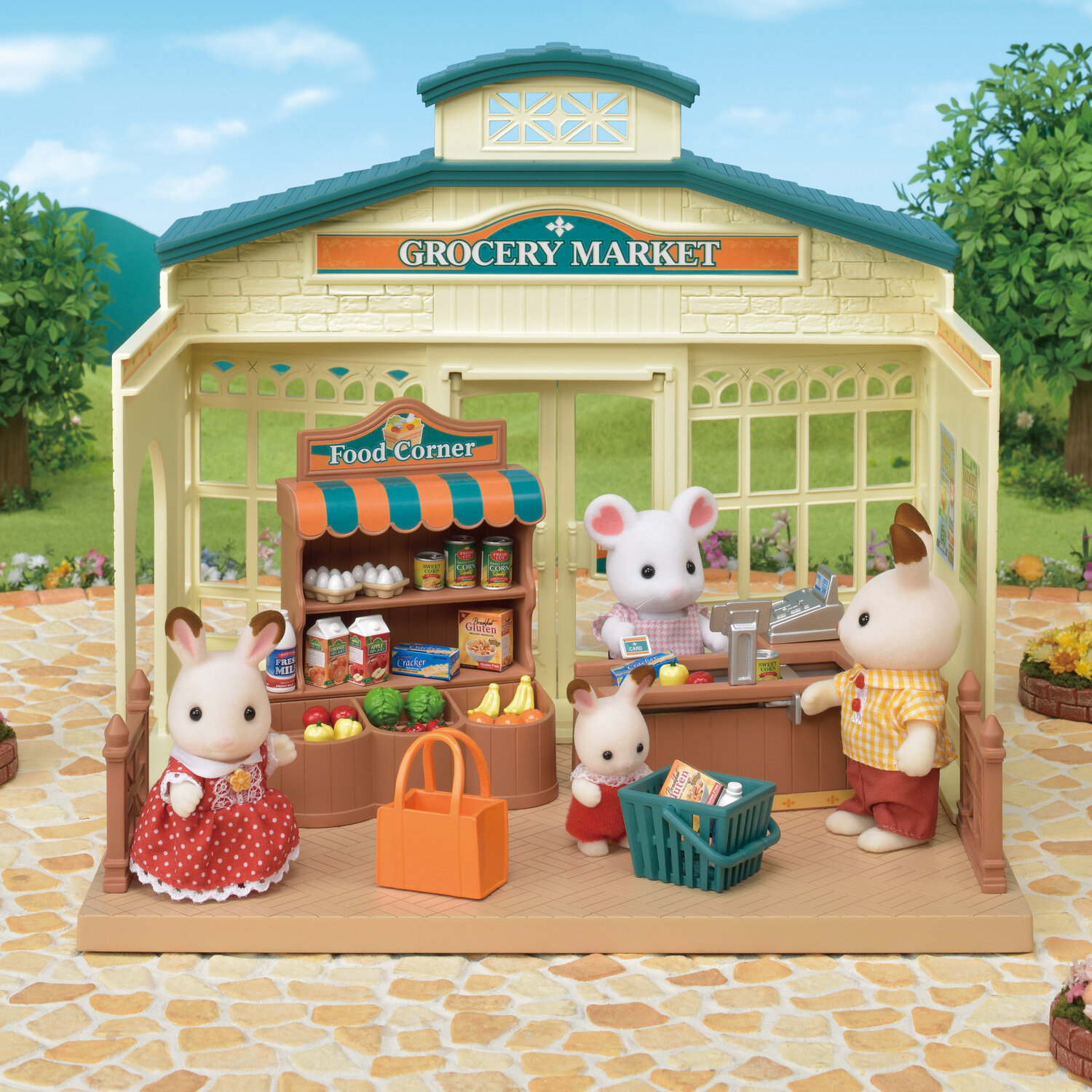 calico critters grocery market