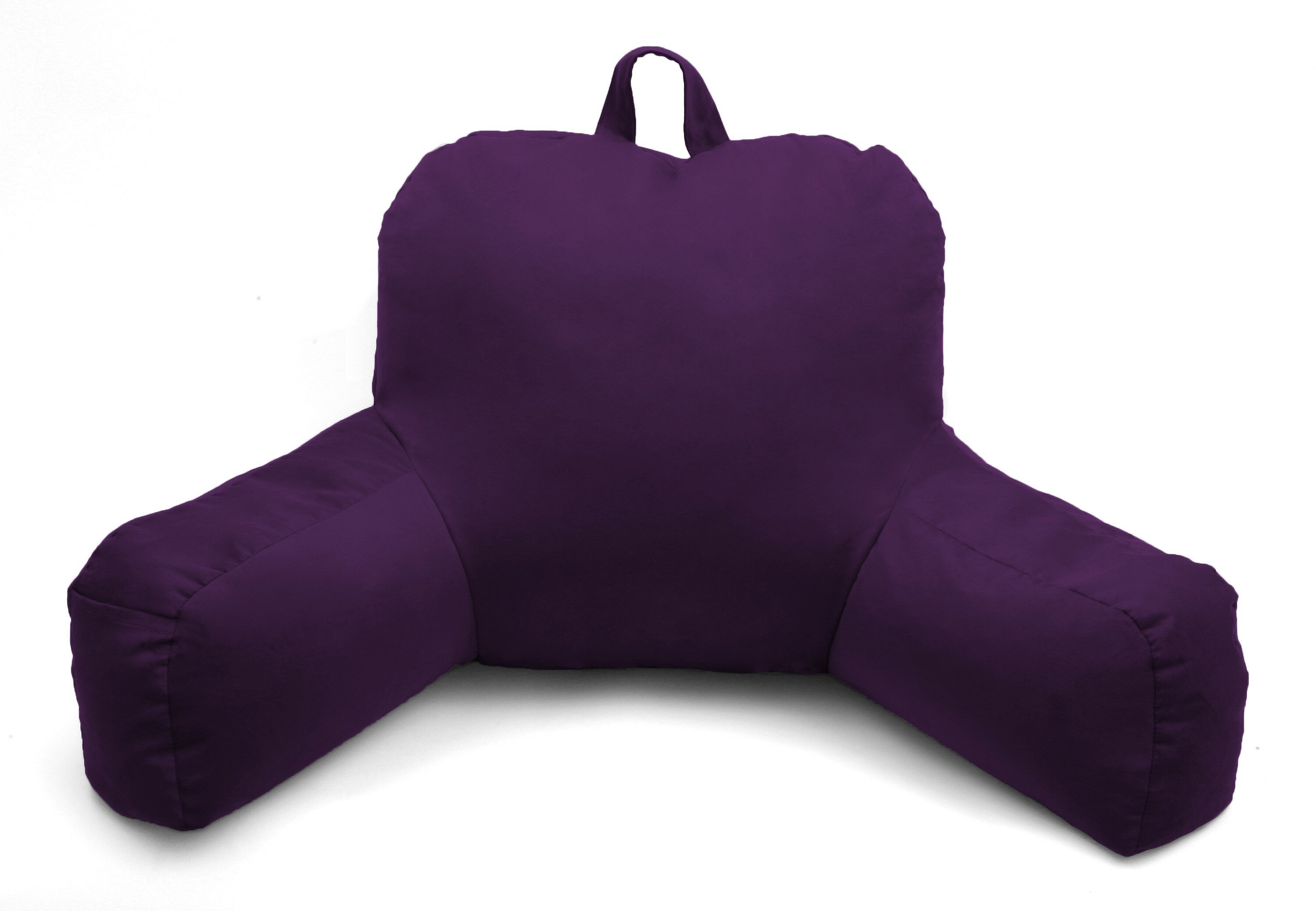 Latitude Run Sifuentes Microsuede Backrest Pillow Reviews Wayfair
