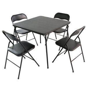 5 Piece Bistro Set by Adeco Trading