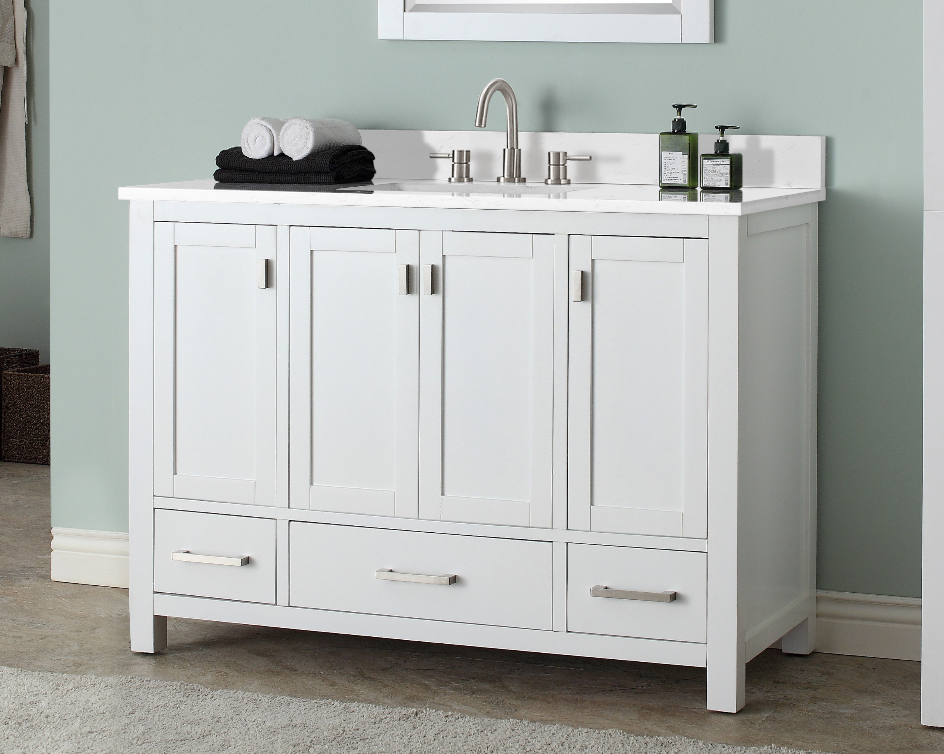 Poyen 5" Single Bathroom Vanity Set Poyen 5" Single Bathroom Vanity Set