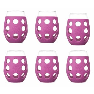 6 Piece 11 oz Wine Glass Set