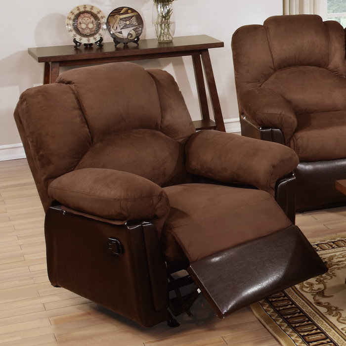 Ethan Leather Manual Rocker Recliner Ethan Leather Manual Rocker Recliner