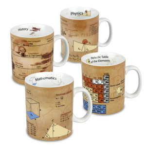 Assorted Science 15 Oz. Mug (Set of 4)