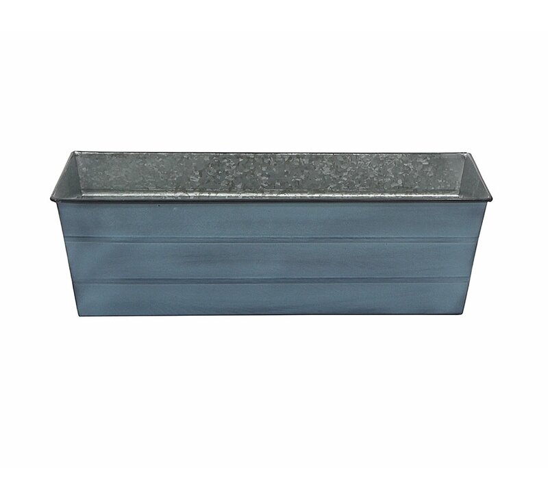 Breakwater Bay Dreketi Nantucket Galvanized Steel Window Box Planter ...