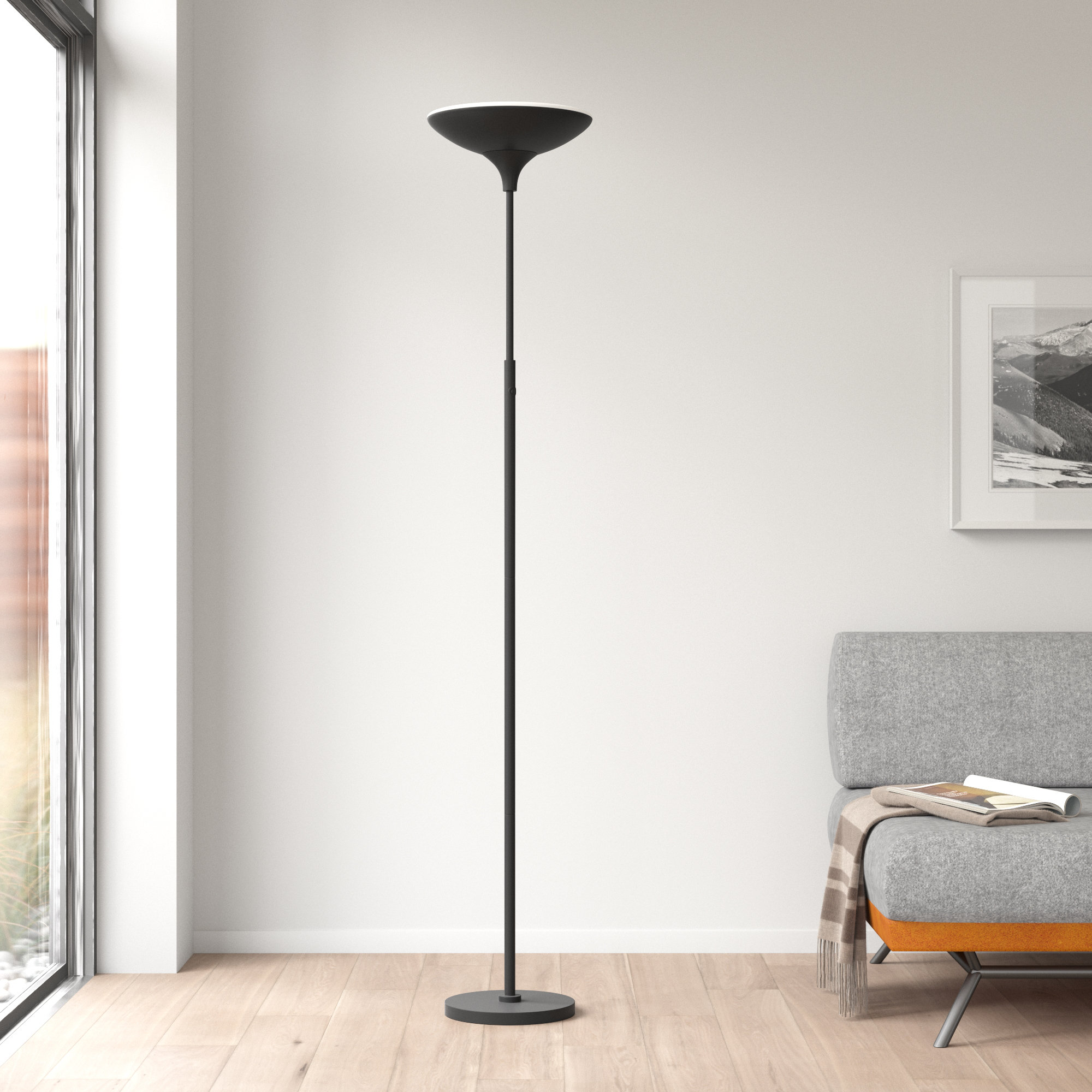 led torchiere floor lamp