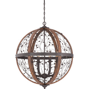 Go to store & view more images Travers 8-Light Globe Pendant by Loon Peak