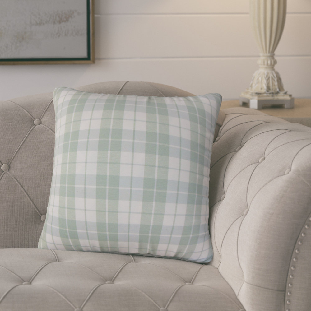 plaid throw pillow covers