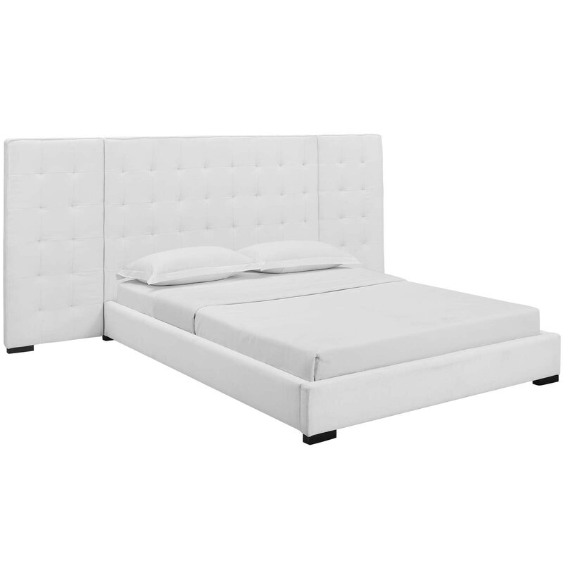 Mercer41 Currin Queen Upholstered Platform Bed Wayfair