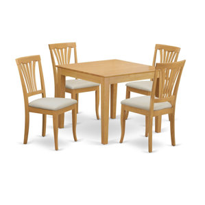 Oxford 5 Piece Dining Set by East West Furniture