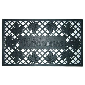 Lattice and Leaves Doormat