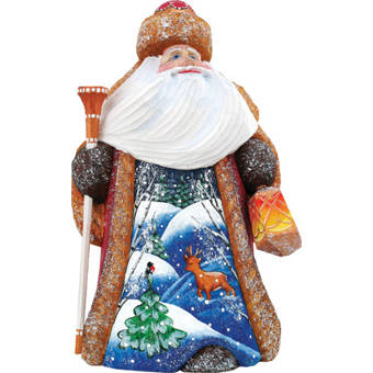G Debrekht Masterpiece Signature Guarded Kids Father Frost Santa Figurine Wayfair